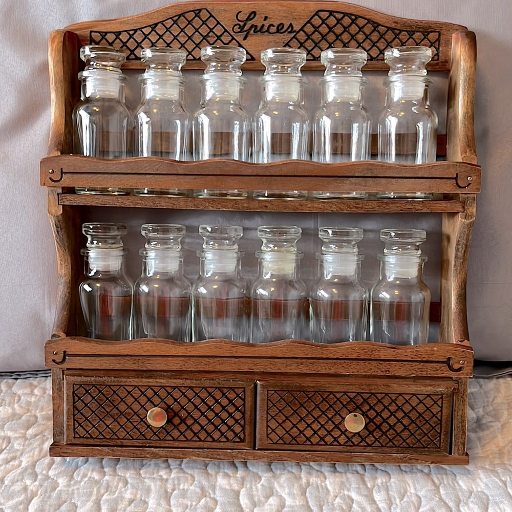 Vintage Spice Rack